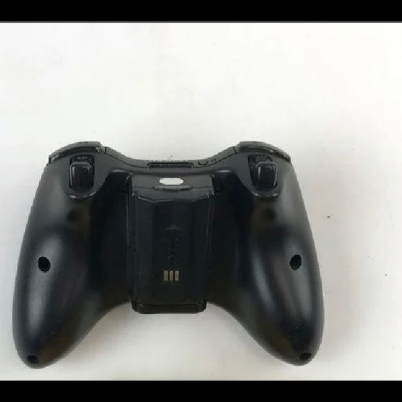 Original Microsoft Xbox 360 Wireless Controller Black - Picture 2 of 2